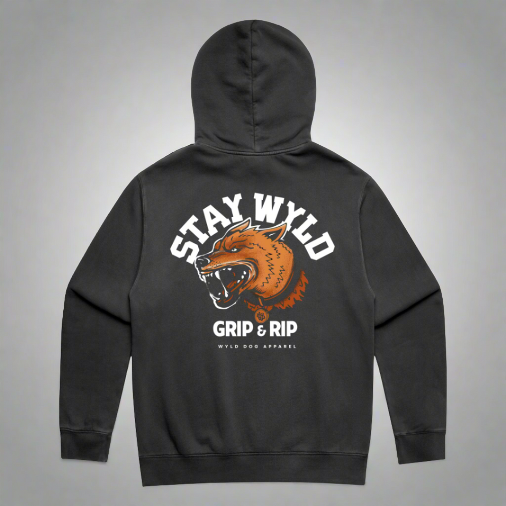 Relax Faded Original Hood Colour Logo