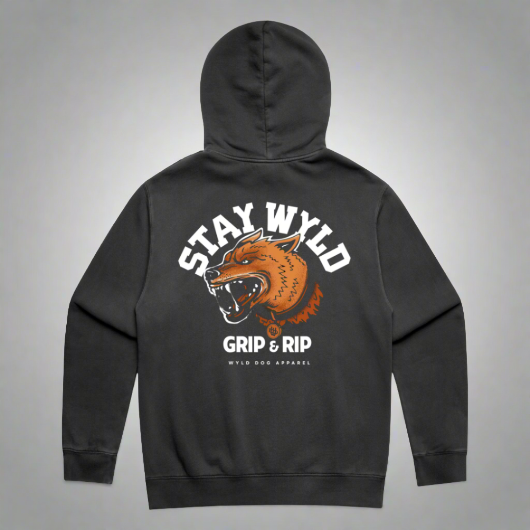 Relax Faded Original Hood Colour Logo