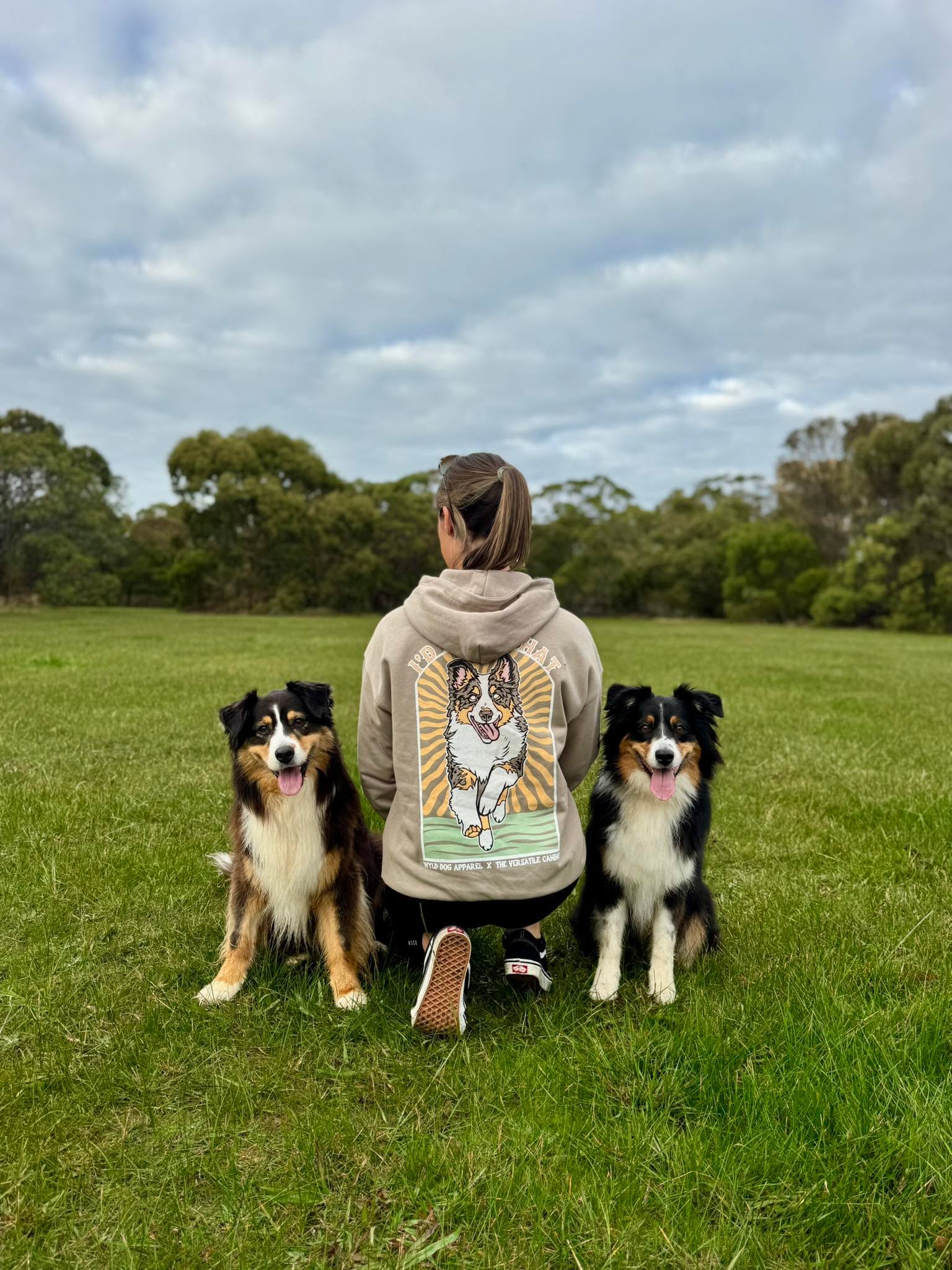I'd Herd That Hoodie | Australian Shepherd Edition