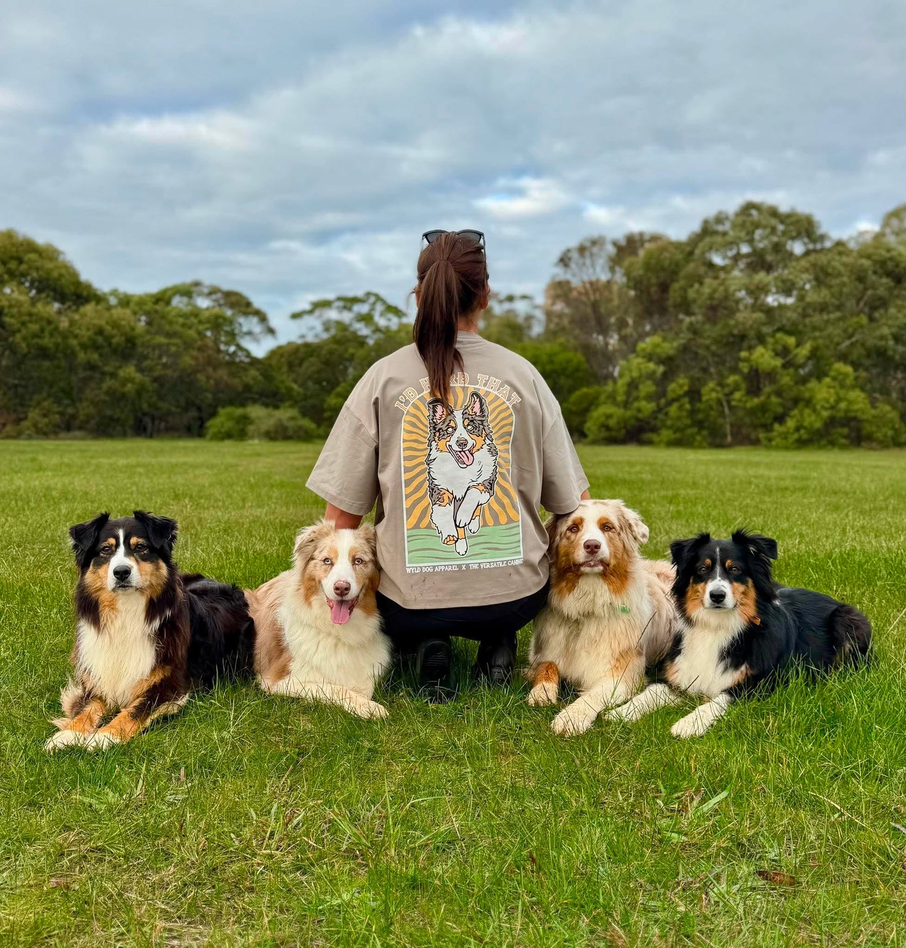 I'd Herd That Tee | Australian Shepherd Edition