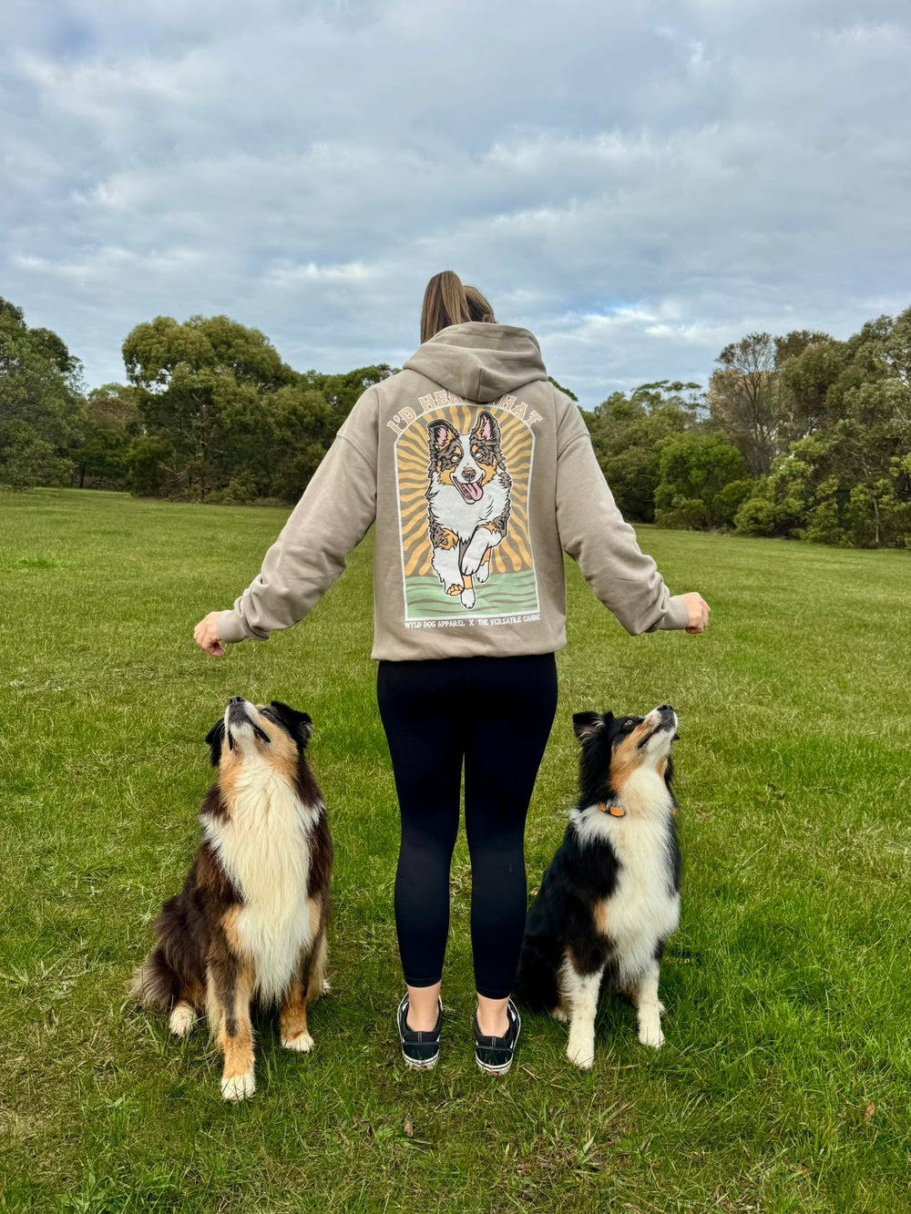 I'd Herd That Hoodie | Australian Shepherd Edition