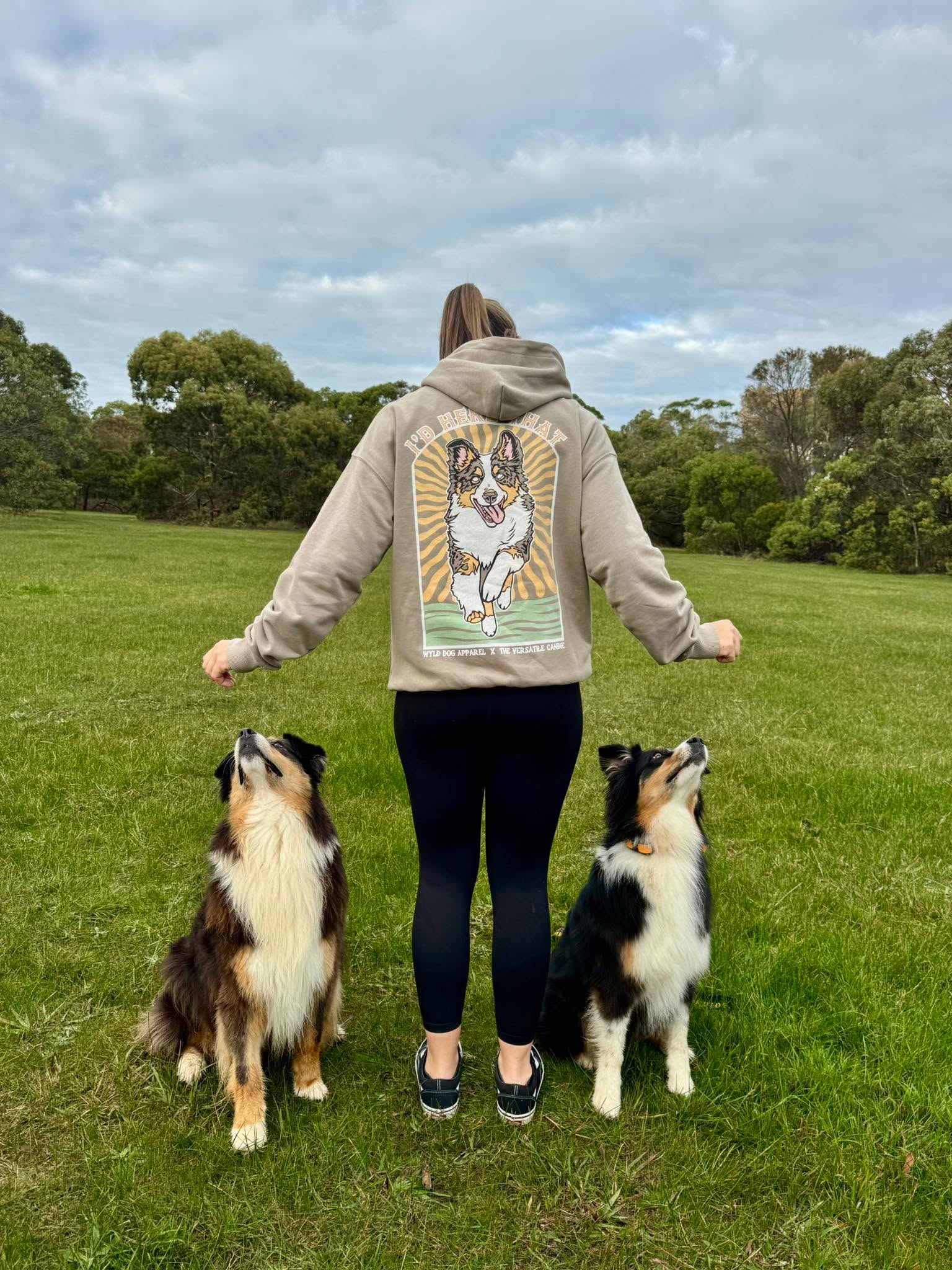I'd Herd That Hoodie | Australian Shepherd Edition