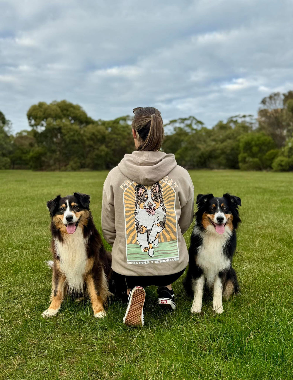 I'd Herd That Hoodie | Australian Shepherd Edition