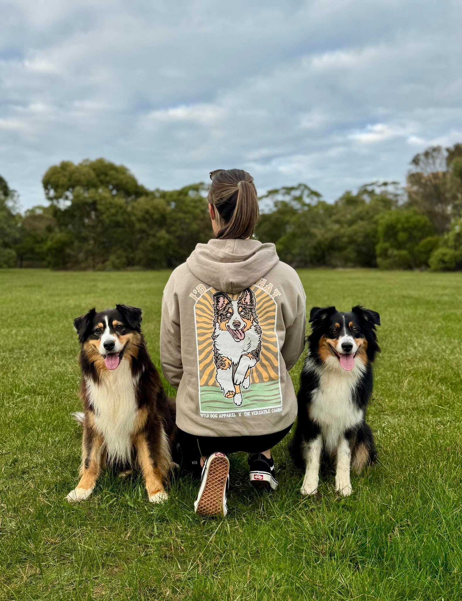 I'd Herd That Hoodie | Australian Shepherd Edition