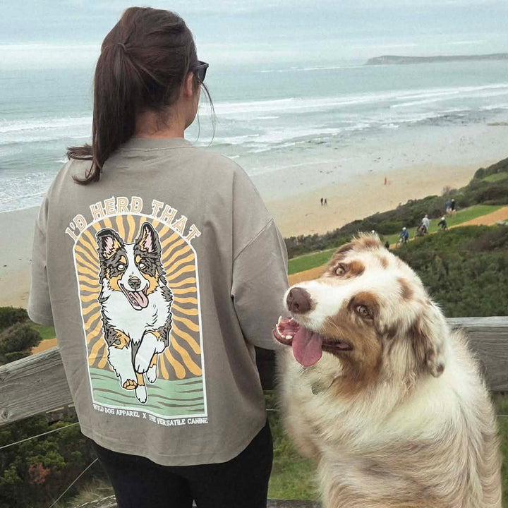 I'd Herd That Tee | Australian Shepherd Edition