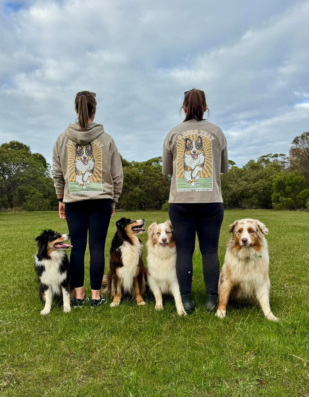 I'd Herd That Hoodie | Australian Shepherd Edition