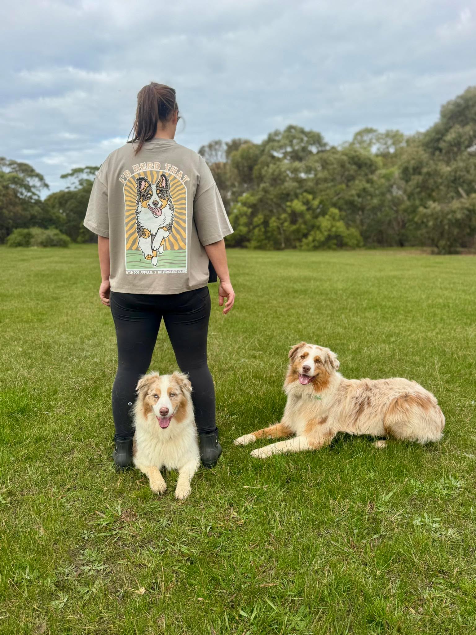 I'd Herd That Tee | Australian Shepherd Edition