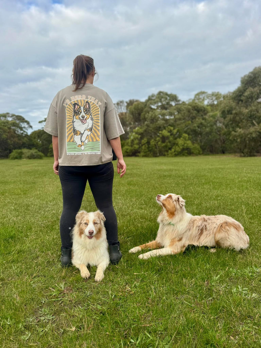 I'd Herd That Tee | Australian Shepherd Edition