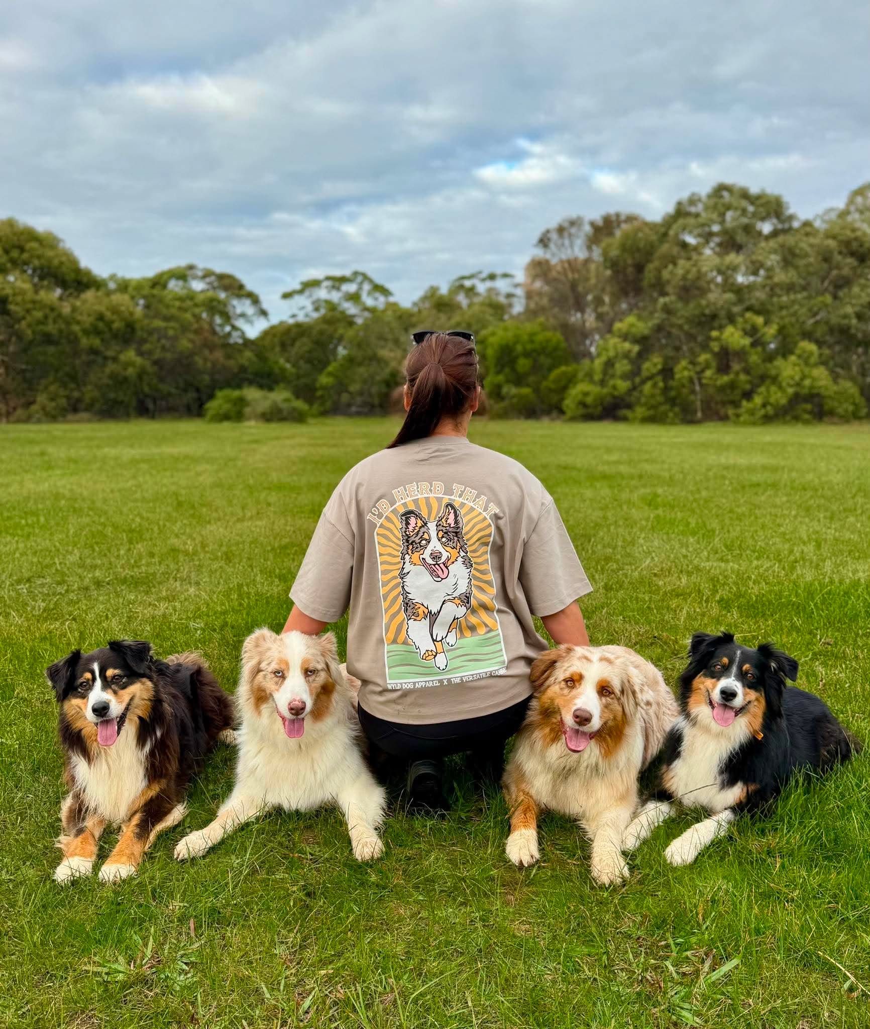I'd Herd That Tee | Australian Shepherd Edition