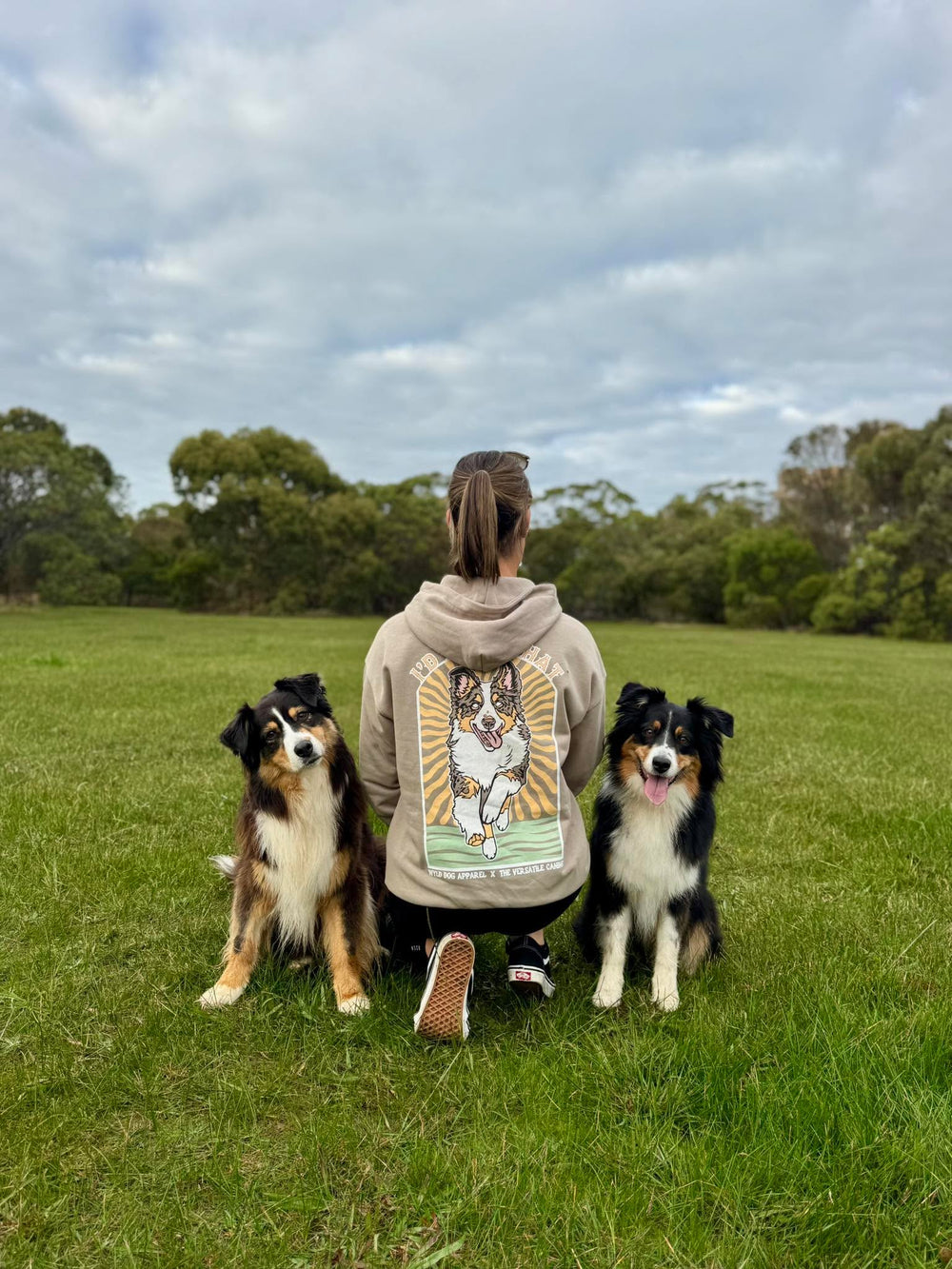 I'd Herd That Hoodie | Australian Shepherd Edition
