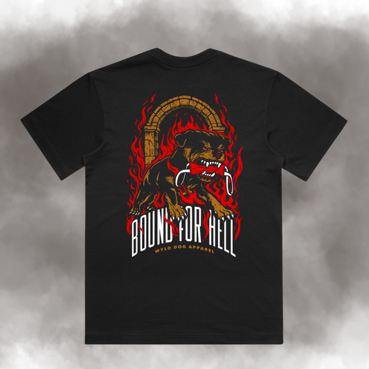 Bound for Hell Box Tee