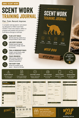ANKC Scent Work Training Journal | Printable Session Planner | Wyld Dog