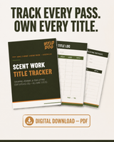 ANKC Scent Work Title Tracker