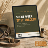ANKC Scent Work Title Tracker